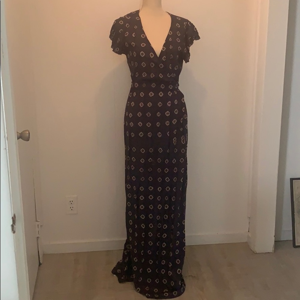 WORN ONCE: Handmade wrap dress from Morocco